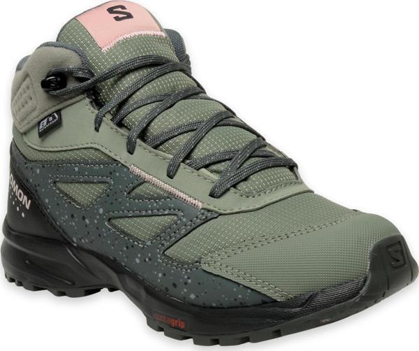 Salomon 472835 Outway Mid Cswp Junior Outdoor Haki Çocuk Bot - Image 1
