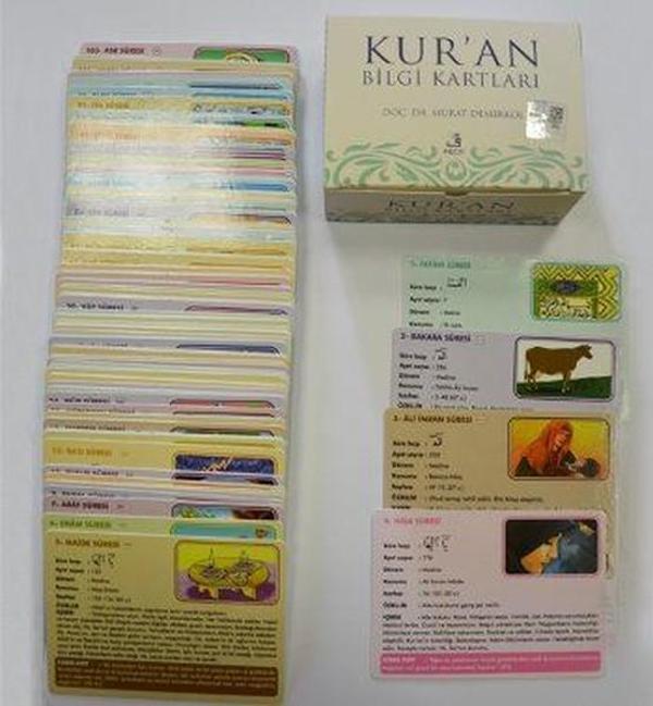 Kur'an Bilgi Kartları Kutulu - Fecr Yayınları - Image 1