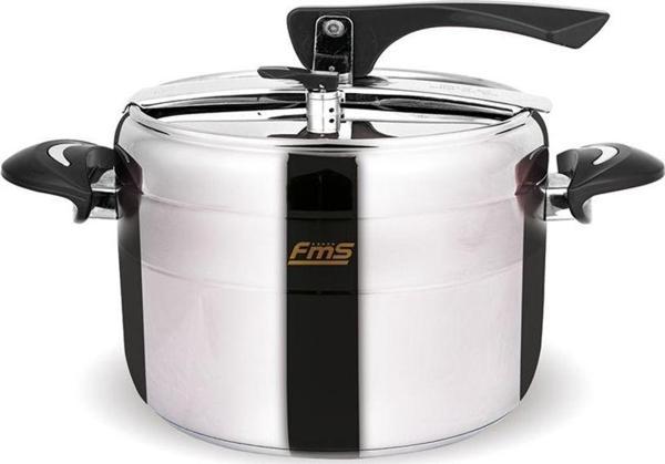 FMS KLASİK DÜDÜKLÜ  TENCERE 7 LT SİYAH - Image 1