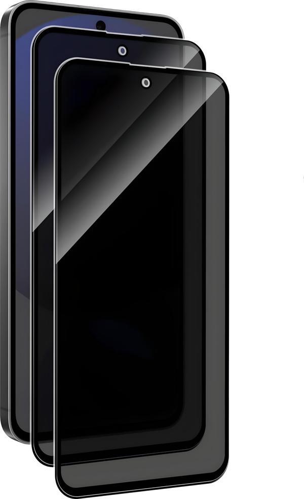 Samsung Galaxy S24 FE Uyumlu Gizlilik Filtreli Hayalet Ekran Koruyucu Cam(2 Adet) - Image 1
