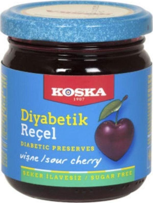 Dıabetık Vişne Reçeli 240 G - Image 1