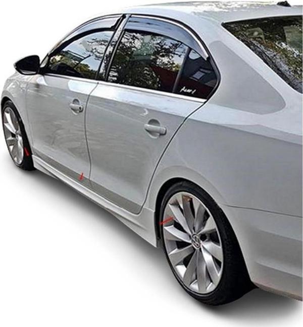 Volkswagen Jetta Yan Marşpiyel (Plastik)(Boyasız) - Image 1