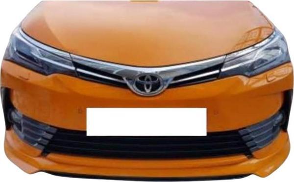 Toyota Corolla Custom Ön Ek 16-18 (Plastik)(Boyasız) - Image 1