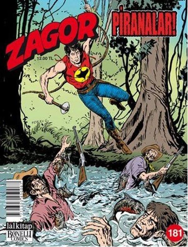 Zagor Sayı 181 Piranalar - Lal - Image 1