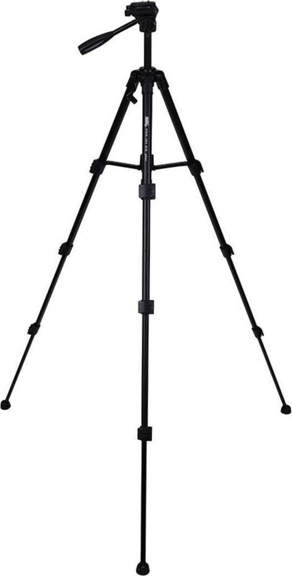 301 Tripod Hidrolik Kafa Canon Nikon Sony ve Cep Telefonu Uyumlu Tripod - Image 1