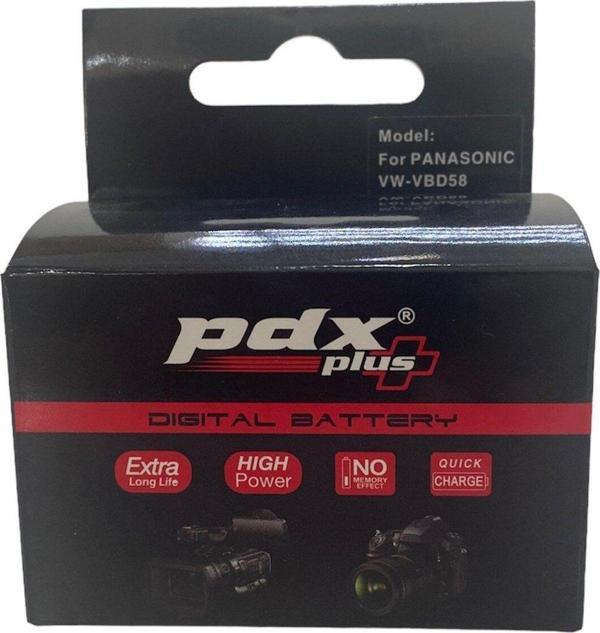 için VBD58 Batarya Pil 5200mAh HC-X1000,PX270,AG-AC8,MDH2 - Image 1