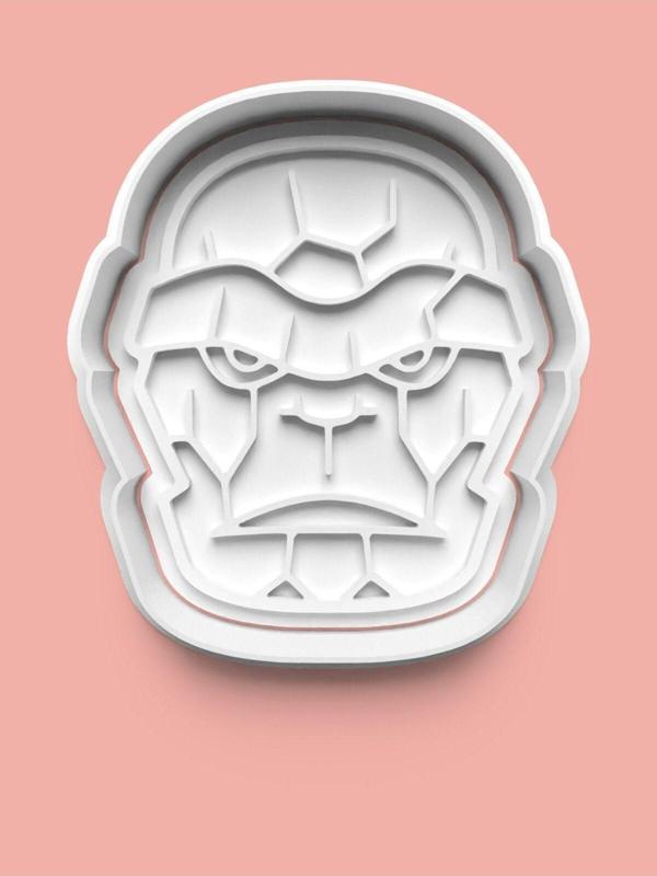 Aktastore The Thing Benjamin Grimm Figürü Kurabiye Kalıbı Ve Şeker Hamuru Kalıbı - Image 1