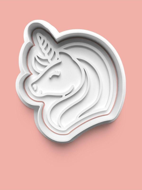 Aktastore Unicorns Kurabiye Kalıbı Ve Şeker Hamuru Kalıbı - Image 1