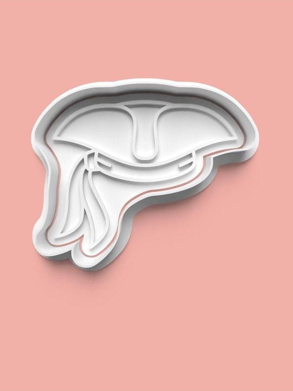 Aktastore Korsan Teması Kurabiye Kalıbı Ve Şeker Hamuru Kalıbı - Image 1