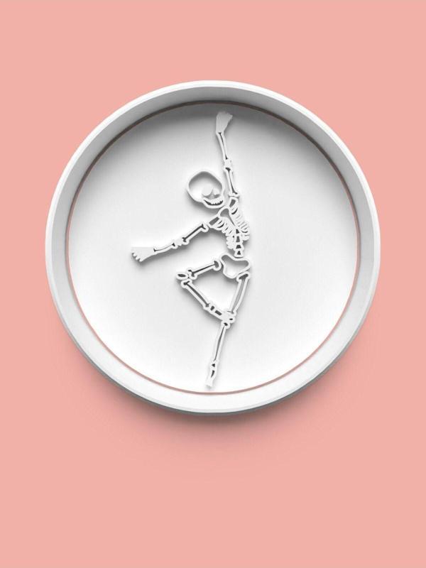 Aktastore İskelet Figürü Kurabiye Kalıbı Ve Şeker Hamuru Kalıbı - Image 1