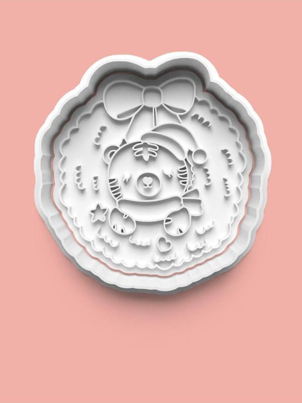 Aktastore Sevimli Ayıcık Figürü Kurabiye Kalıbı Ve Şeker Hamuru Kalıbı - Image 1