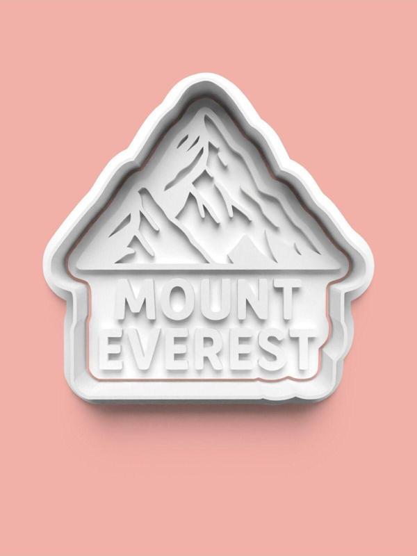 Aktastore Everest Dağ Figürü Kurabiye Kalıbı Ve Şeker Hamuru Kalıbı - Image 1
