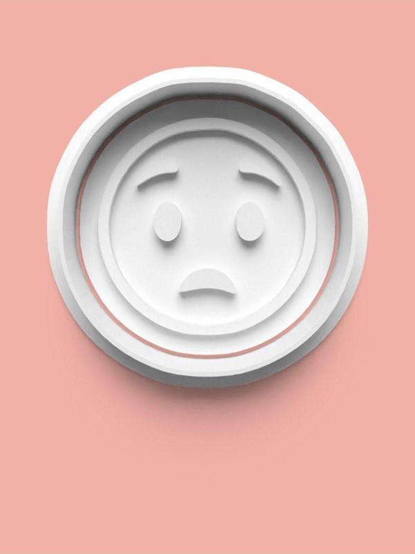 Aktastore Emoji Surat İfadesi Kurabiye Kalıbı Ve Şeker Hamuru Kalıbı - Image 1