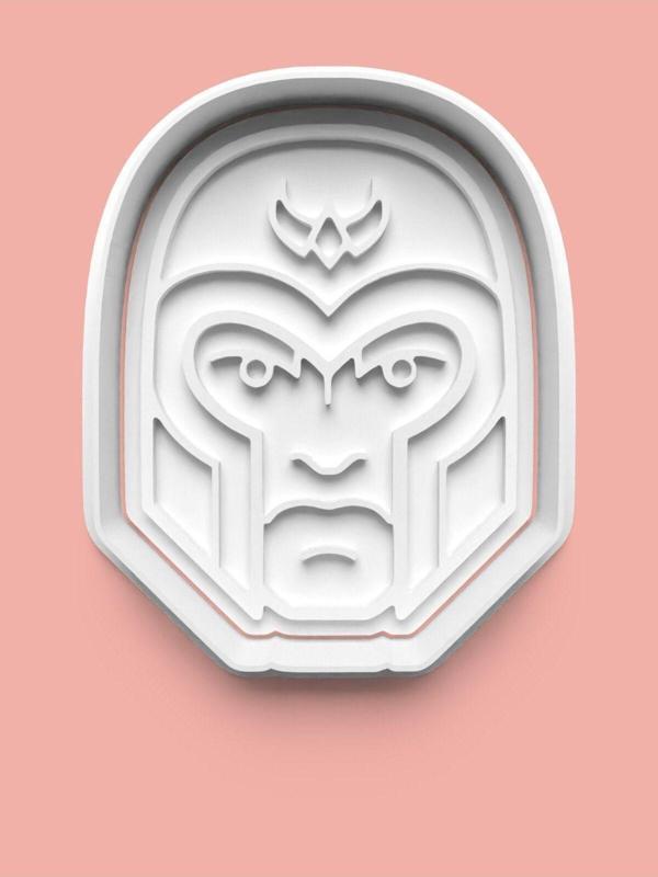 Aktastore Magneto Figürü Kurabiye Kalıbı Ve Şeker Hamuru Kalıbı - Image 1