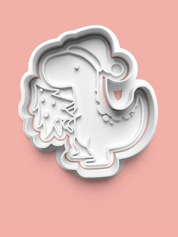 Aktastore Yavru Dinozor Kurabiye Kalıbı Ve Şeker Hamuru Kalıbı - Image 1