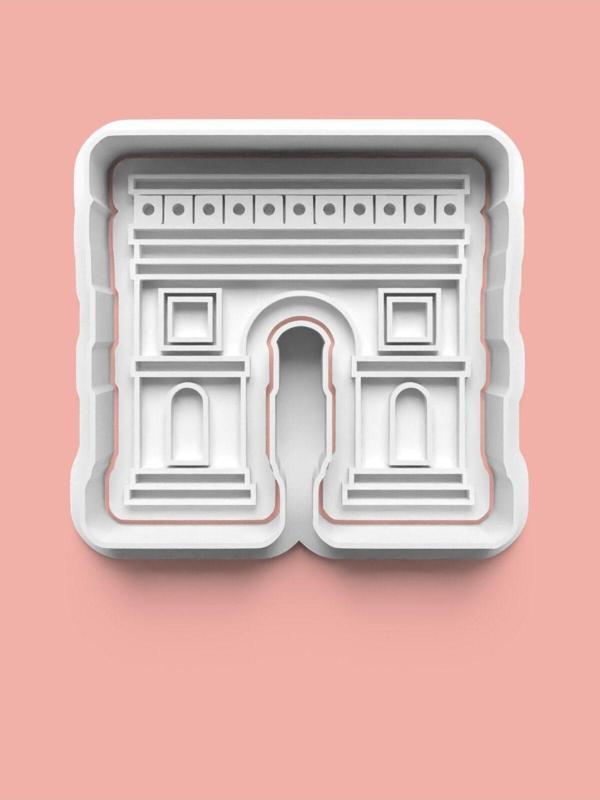 Aktastore Paris Temalı Kurabiye Kalıbı Ve Şeker Hamuru Kalıbı - Image 1