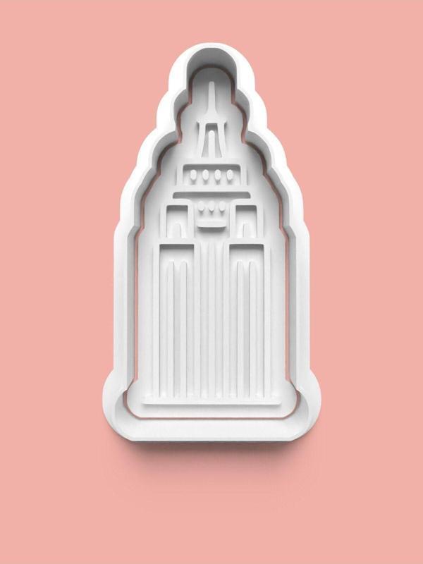 Aktastore Empire State Binası Kurabiye Kalıbı Ve Şeker Hamuru Kalıbı - Image 1