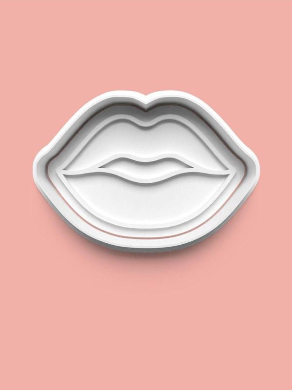 Aktastore Dudak Figürü Kurabiye Kalıbı Ve Şeker Hamuru Kalıbı 0929-1 - Image 1