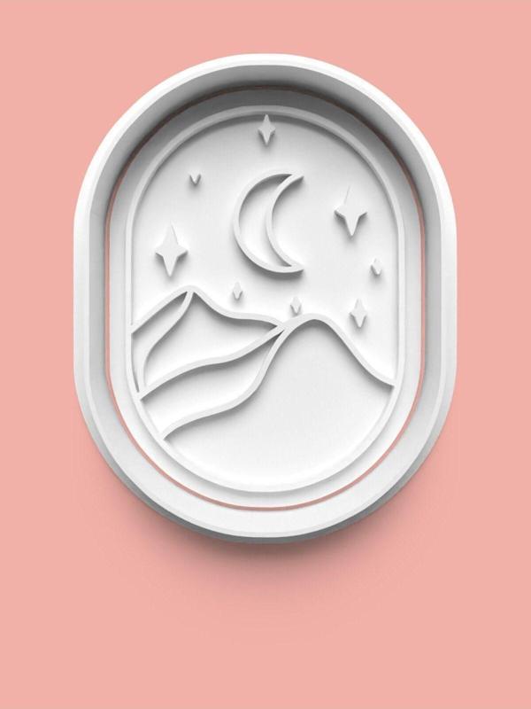 Aktastore Ay Temalı Kurabiye Kalıbı Ve Şeker Hamuru Kalıbı - Image 1