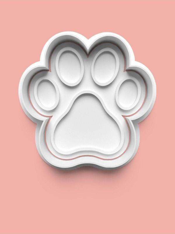 Aktastore Köpek Patisi Kurabiye Kalıbı Ve Şeker Hamuru Kalıbı - Image 1
