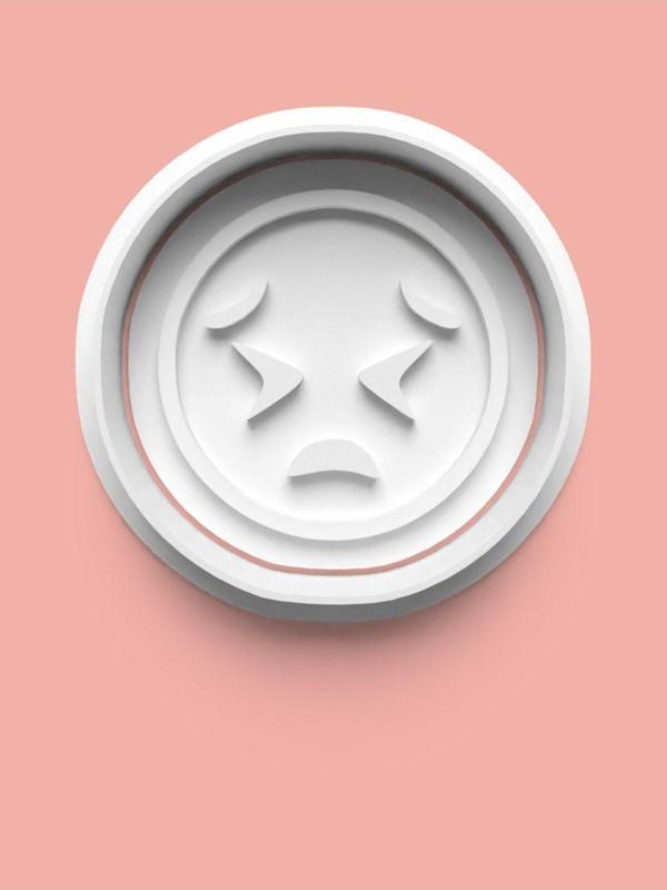 Aktastore Emoji Surat İfadesi Kurabiye Kalıbı Ve Şeker Hamuru Kalıbı - Image 1