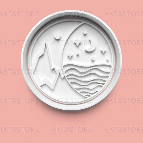 Aktastore Gezegen Figürlü Kurabiye Kalıbı Ve Şeker Hamuru Kalıbı - Image 1