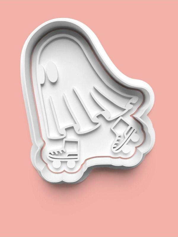 Aktastore Paten Süren Hayalet Kurabiye Kalıbı Ve Şeker Hamuru Kalıbı 0443-3 - Image 1