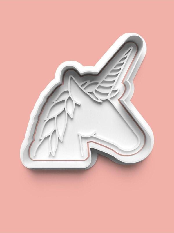Aktastore Masal Kahramanları Unicorns Kurabiye Kalıbı Ve Şeker Hamuru Kalıbı - Image 1