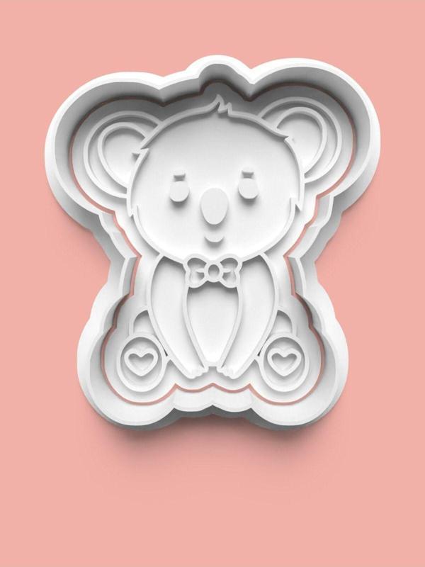 Aktastore Yavru Koala Kurabiye Kalıbı Ve Şeker Hamuru Kalıbı - Image 1