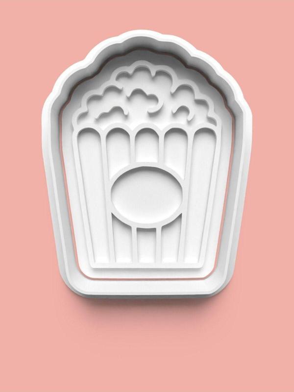 Aktastore Patlamış Mısır Kurabiye Kalıbı Ve Şeker Hamuru Kalıbı - Image 1