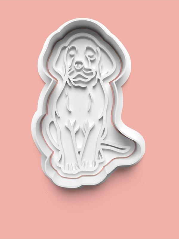 Aktastore Vizsla Köpek Figürü Kurabiye Kalıbı Ve Şeker Hamuru Kalıbı - Image 1