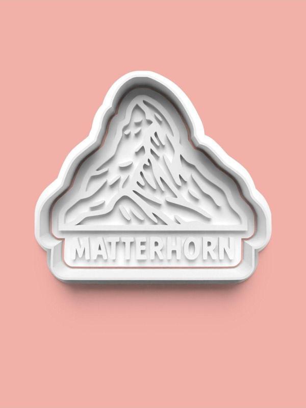 Aktastore Matterhorn Dağ Figürü Kurabiye Kalıbı Ve Şeker Hamuru Kalıbı - Image 1