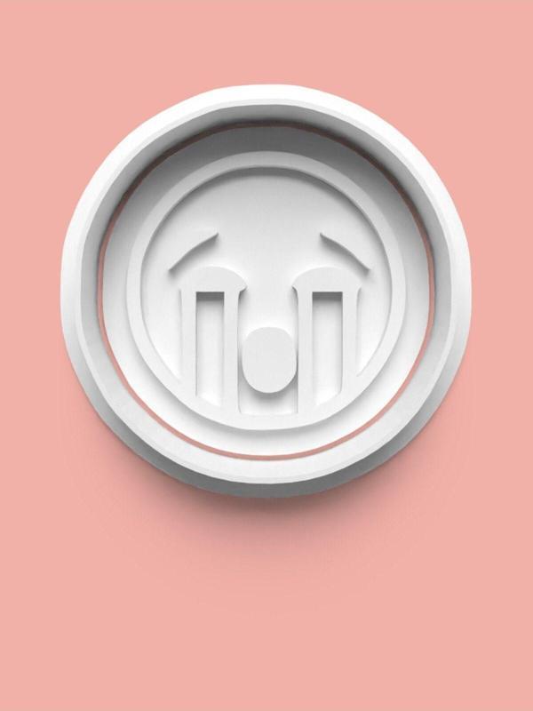 Aktastore Emoji Surat İfadesi Kurabiye Kalıbı Ve Şeker Hamuru Kalıbı - Image 1