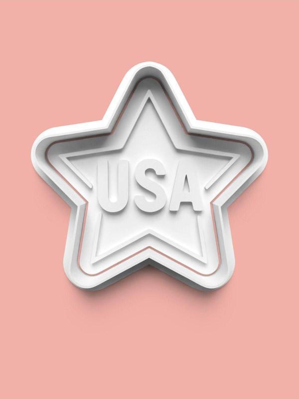 Aktastore Amerika U.S.A Kurabiye Kalıbı Ve Şeker Hamuru Kalıbı - Image 1