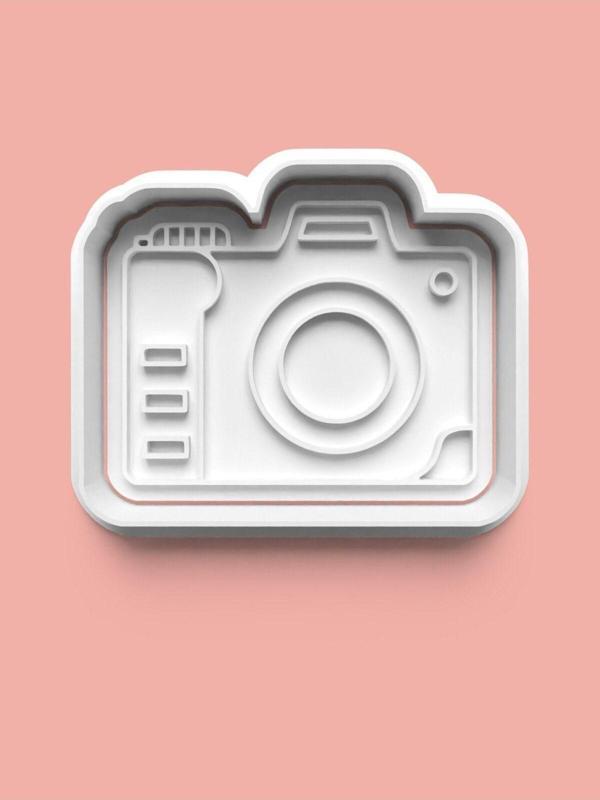 Aktastore Fotoğraf Makinesi Kurabiye Kalıbı Ve Şeker Hamuru Kalıbı - Image 1