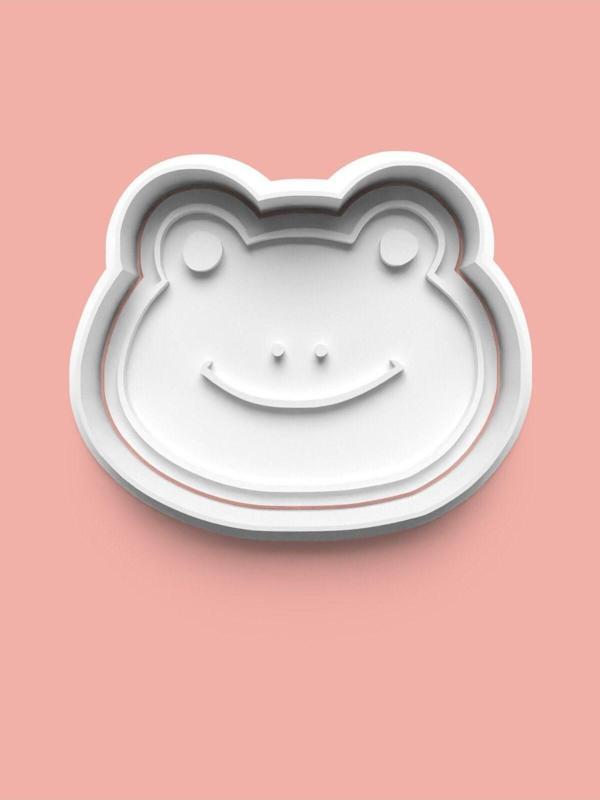 Aktastore Kurbağa Suratı Kurabiye Kalıbı Ve Şeker Hamuru Kalıbı - Image 1