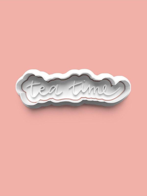 Aktastore Tea Time Kurabiye Kalıbı Ve Şeker Hamuru Kalıbı - Image 1