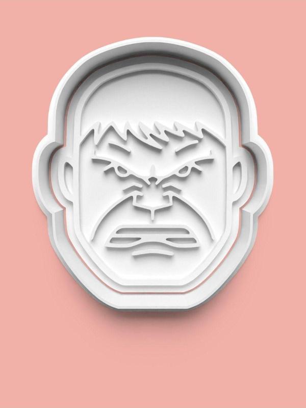 Aktastore Hulk Figürü Kurabiye Kalıbı Ve Şeker Hamuru Kalıbı - Image 1