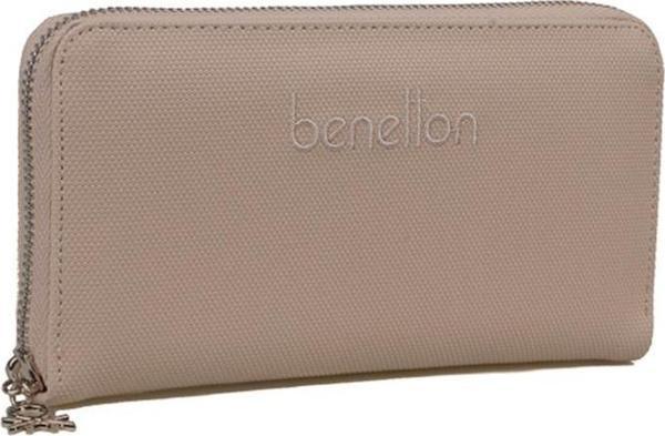 Benetton Krem Kadın Nano Geniş Cüzdan BNT 1305 - Image 1