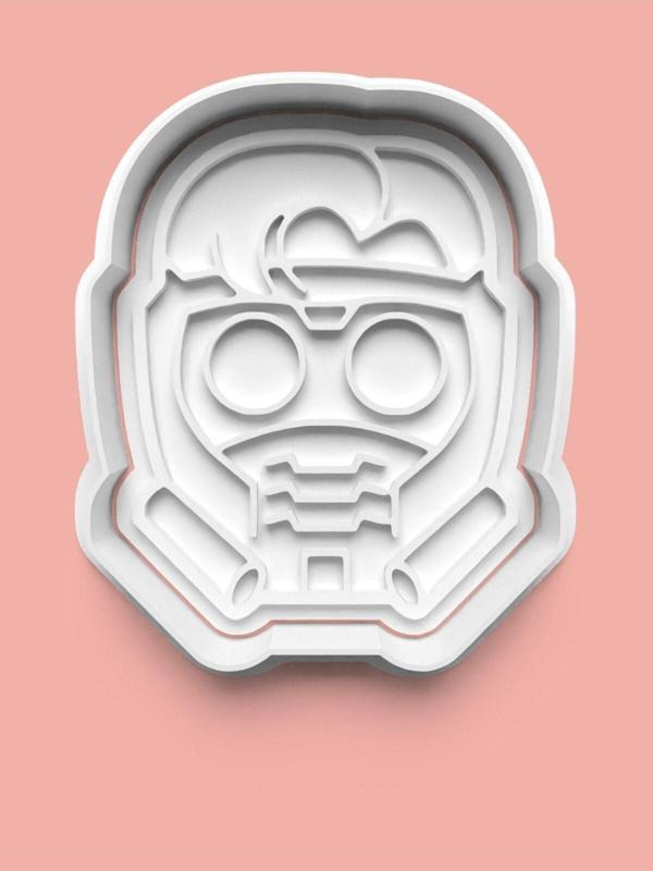 Aktastore Star Lord Figürü Kurabiye Kalıbı Ve Şeker Hamuru Kalıbı - Image 1
