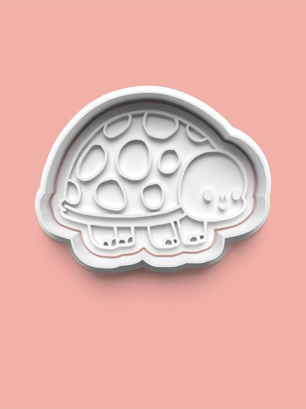 Aktastore Kaplumbağa Figürü Kurabiye Kalıbı Ve Şeker Hamuru Kalıbı - Image 1