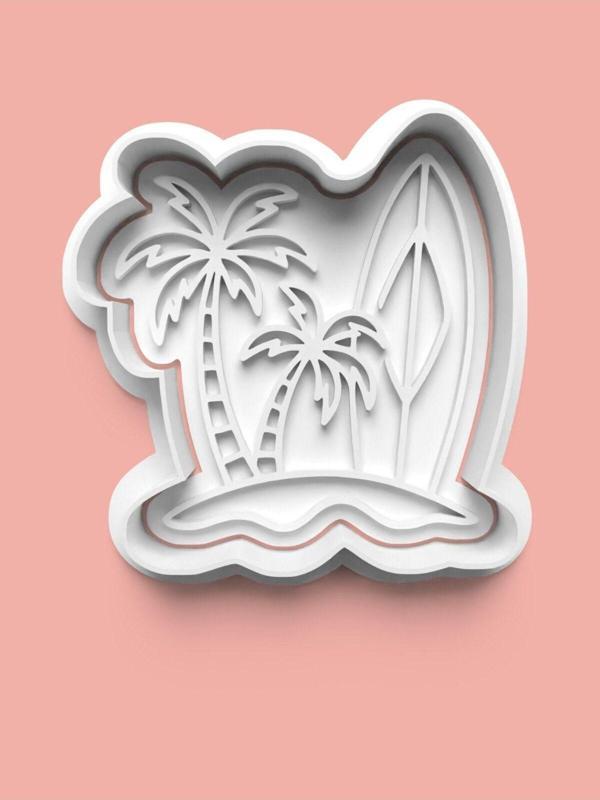Aktastore Hawaii Sahili Kurabiye Kalıbı Ve Şeker Hamuru Kalıbı - Image 1