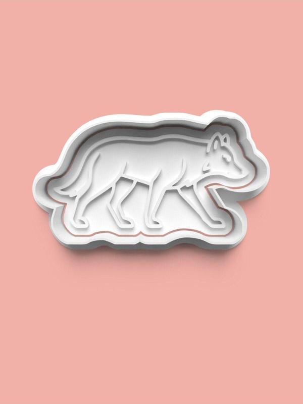 Aktastore Kurt Figürü Kurabiye Kalıbı Ve Şeker Hamuru Kalıbı - Image 1