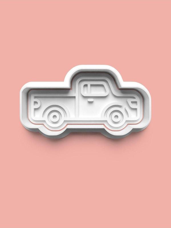 Aktastore Kamyonet Kurabiye Kalıbı Ve Şeker Hamuru Kalıbı - Image 1