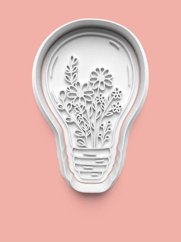 Aktastore Çiçek Temalı Kurabiye Kalıbı Ve Şeker Hamuru Kalıbı - Image 1