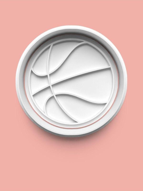 Aktastore Basketbol Topu Kurabiye Kalıbı Ve Şeker Hamuru Kalıbı - Image 1