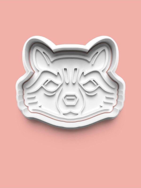 Aktastore Rocket Raccoon Roket Rakun Figürü Kurabiye Kalıbı Ve Şeker Hamuru Kalıbı - Image 1