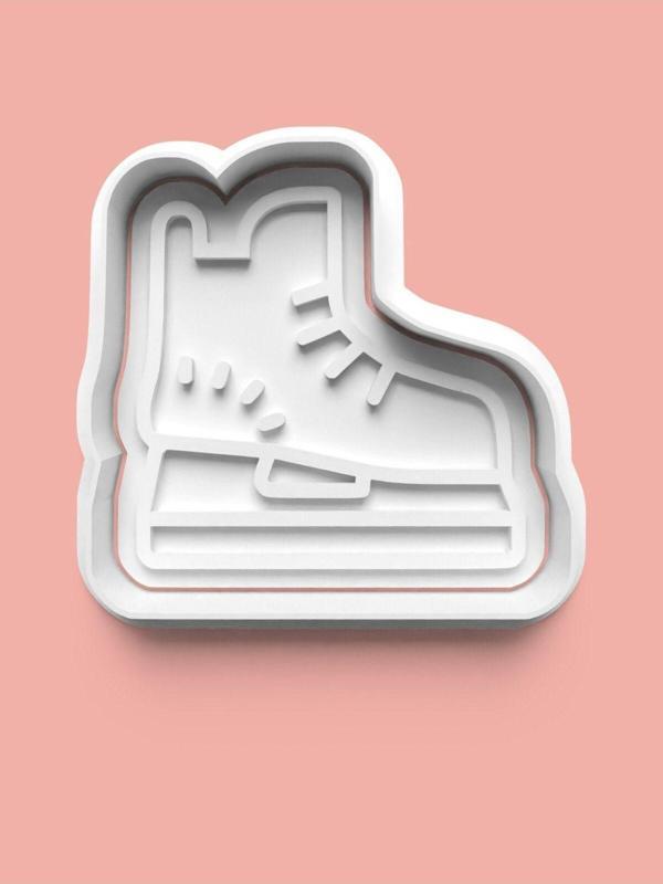 Aktastore Buz Hokeyi Pateni Kurabiye Kalıbı Ve Şeker Hamuru Kalıbı - Image 1