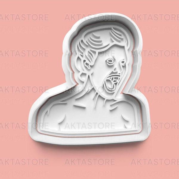 Aktastore Korkunç Surat Figürlü Kurabiye Kalıbı Ve Şeker Hamuru Kalıbı - Image 1