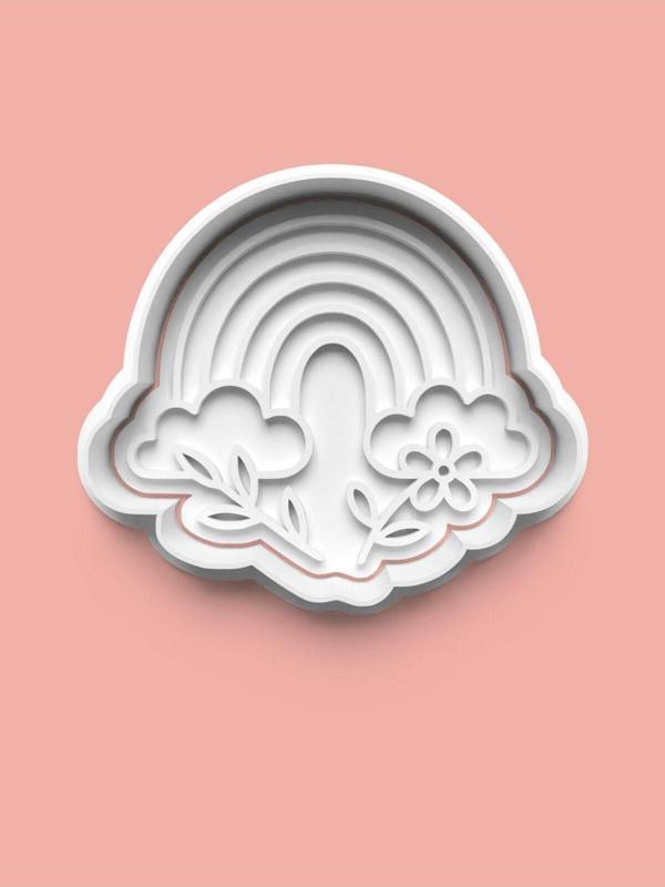 Aktastore Unicorns Gökkuşağı Kurabiye Kalıbı Ve Şeker Hamuru Kalıbı - Image 1